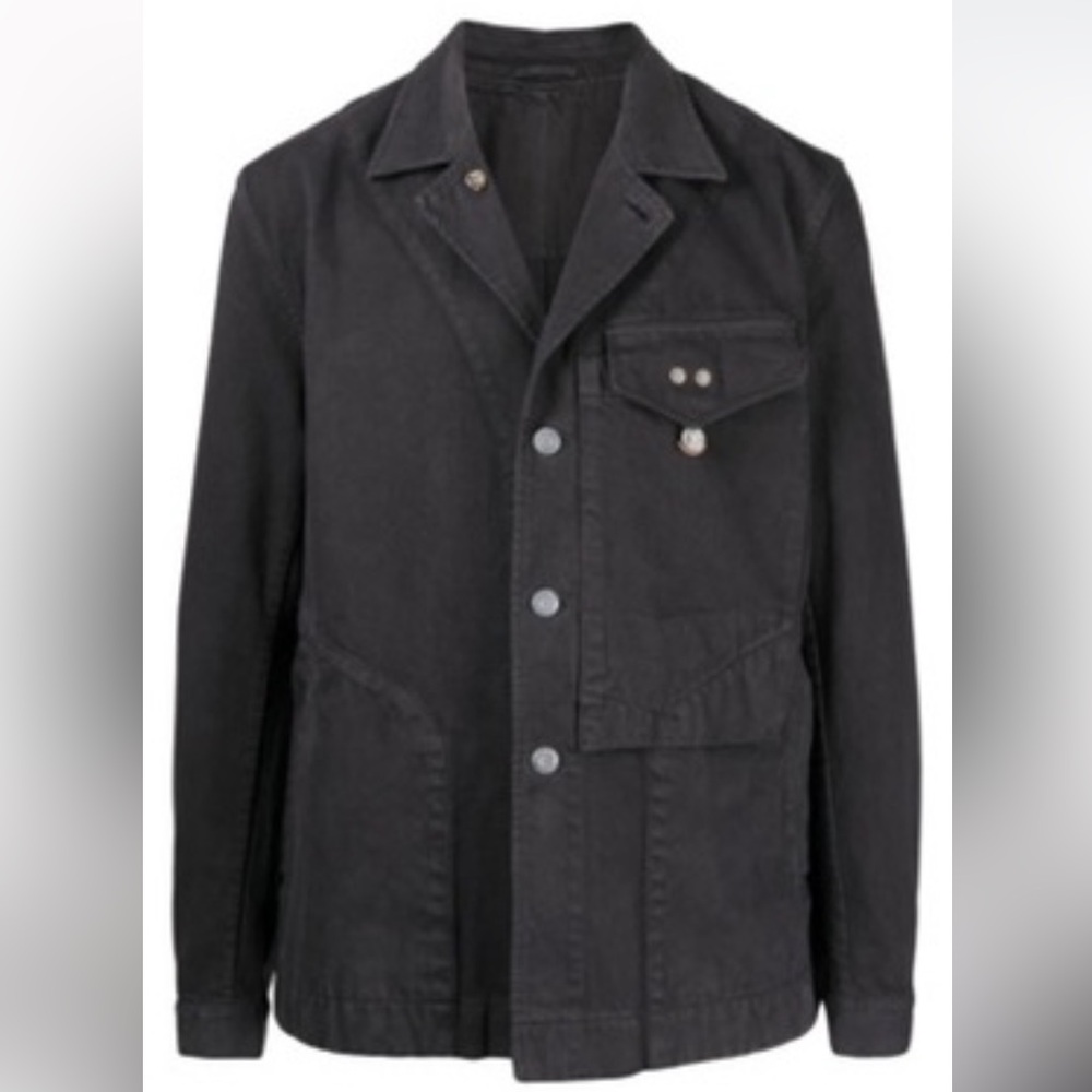 Objects IV Life Gray Anthracite Jacket by Daniel Arsham